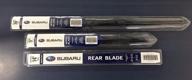 🚗 subaru forester oem wiper blade set 2014-2018 – front & rear windshield – genuine quality logo