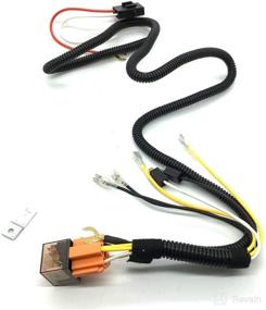 img 4 attached to 🚗 Enhance Your Vehicle's Horn Sound with the Universal 12V Horn Wire Wiring Harness Relay Kit for Motorcycle Car Truck Grille Mount Blast Tone Horns!