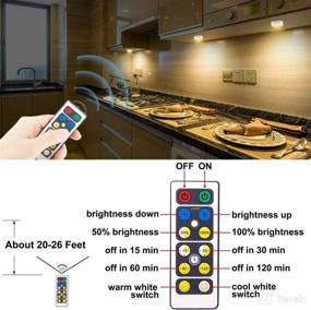 img 2 attached to LUXSWAY Operated Dimmable Wireless Lightning