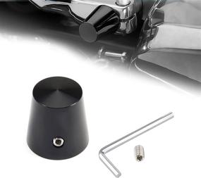 img 4 attached to Benlari Black Heel Shift Eliminator Cap Shaft Cap for Harley Davidson Touring Models - Street Glide, Electra Glide, Road Glide, Road King, Trike (1980-2022)