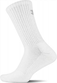 img 3 attached to Under Armour 4 Prs Crew Socks