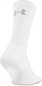 img 2 attached to Under Armour 4 Prs Crew Socks