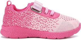 img 3 attached to Mallofusa Lightweight Breathable Sneakers Washable Girls' Shoes ~ Athletic