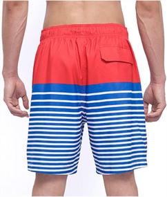 img 1 attached to Men'S Swim Trunks With Mesh Lining - Rokka&Rolla Beach Shorts For Comfortable Swimwear And Bathing Suit