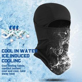 img 2 attached to Cooling Balaclava For Sun Protection And Breathable Comfort During Cycling And Running