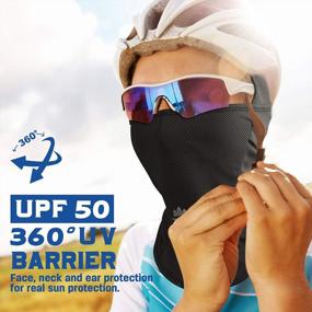 img 3 attached to Cooling Balaclava For Sun Protection And Breathable Comfort During Cycling And Running