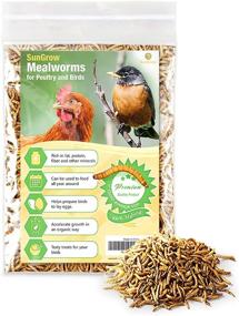 img 3 attached to 🐛 SunGrow High Protein Mealworms: The Ultimate Treat for Poultry, Wild Birds, Hedgehogs, Hamsters, and More!