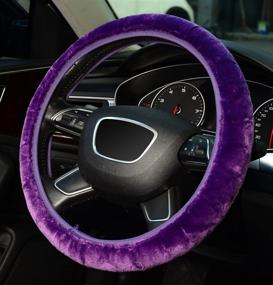 img 2 attached to ZHOL Universal Steering Breathable Non Slip Interior Accessories best: Steering Wheels & Accessories