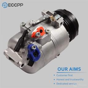 img 2 attached to 🚗 ECCPP AC Compressor with Clutch CO 10837C for BMW X5 3.0L: 2002-2006 Model years