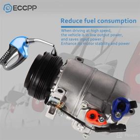 img 3 attached to 🚗 ECCPP AC Compressor with Clutch CO 10837C for BMW X5 3.0L: 2002-2006 Model years