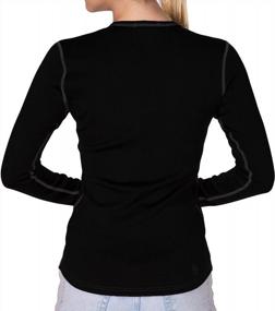 img 3 attached to Heavyweight Warmth And Comfort: MERIWOOL Women'S 100% Merino Wool Base Layer Thermal Shirt (400G)
