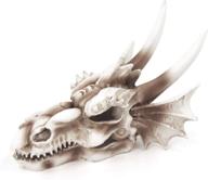 🐉 songway dragon skull fish tank decor - resin dinosaur aquarium decoration, cool accessories for fish tank, betta cave hideaway tunnel ornament, home bar decor - 5.5×3.7×4 inch логотип