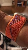 картинка 1 прикреплена к отзыву Fitbit Versa 3 Smartwatch Replacement Band: TOYOUTHS Elastic Nylon Fabric Strap For Women & Men от Rob Kerr