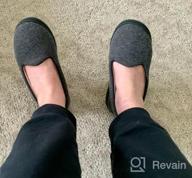 img 1 attached to Lightweight Chenille Closed Back Slippers For Women By RockDove review by Kelly Kunkel