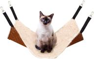 🐱 medium reversible cat hammock bed | soft pet bed for kittens, ferrets, puppies, and small pets | hanging cage hammock for maximum joy – joyelf logo