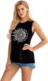 img 3 attached to Stay Cool And Comfortable This Summer With Women'S Sleeveless Tank Tops And Tunic Blouses