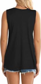 img 2 attached to Stay Cool And Comfortable This Summer With Women'S Sleeveless Tank Tops And Tunic Blouses