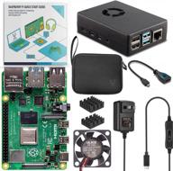 🔧 vilros raspberry pi 4 4gb basic starter kit: enhanced with fan cooling and durable aluminum alloy case logo