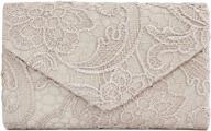 elegant floral lace evening clutch - perfect for weddings & special occasions! логотип