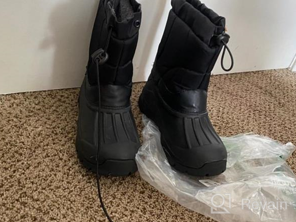 img 1 attached to Weatherproof Kids Snow Boots for Winter - DKTX001-T5-25 (Toddler/Little Kid/Big Kid) review by Derrick Shah