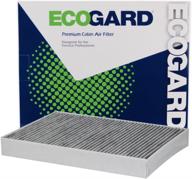 🚗 enhanced ecogard xc10647c premium cabin air filter with activated carbon odor eliminator for hyundai sonata hybrid (2016-2019) and kia optima (2016-2020) including optima hybrid (2017-2019) logo