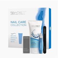 💅 seacret minerals nail care collection логотип
