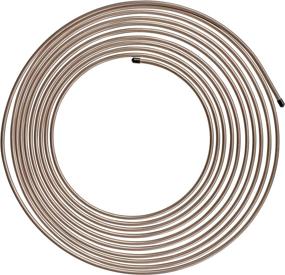 img 4 attached to 🔧 High-quality 4LIFETIMELINES True Copper-Nickel Brake Line Tubing - 3/16" x 25' Coil