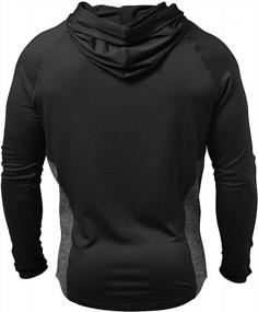 img 3 attached to 👕 PAIZH Workout Hoodies: Lightweight Pullover for Men’s Clothing and Active Lifestyle