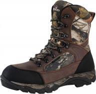 ultimate men's waterproof hunting boot with camo leather design logo