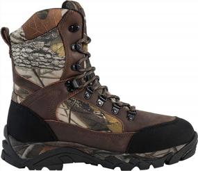 img 2 attached to Ultimate Men'S Waterproof Hunting Boot With Camo Leather Design