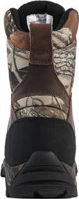 img 1 attached to Ultimate Men'S Waterproof Hunting Boot With Camo Leather Design