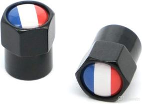 img 2 attached to AutoE 5PCS Wheel Tire Valve Caps Stem Covers National Flag Logo Sticker Car Auto Motorcycle Bicycle Accessories (France)