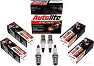 4 pack autolite ar103-4pk high performance racing resistor spark plug set логотип