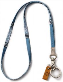 img 4 attached to MNGARISTA Neck Lanyard For Keys, Floral Key Lanyard For Women, Durable ID Lanyards With Keyring And Clasp For ID Badges, School ID Or Wallets, Chloris
