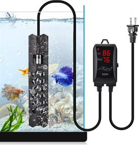 img 4 attached to 🐠 SZELAM Aquarium Heater with Thermostat - 200W, 300W, 500W, 800W Submersible Fish Tank Heater with Overheating Protection. Fast Heating for 26-211 Gallon Betta Fish Tanks