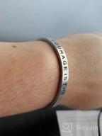 img 1 attached to Personalized Zodiac Mantra Bracelets - A Perfect Gift For Inspirational Women review by Edward Gordon