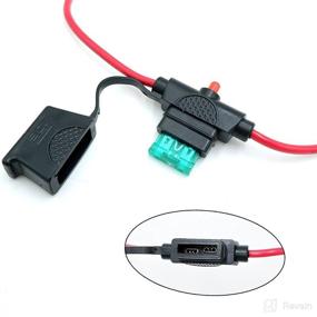 img 3 attached to 🔌 PTT Inline Blade Fuse Holder with Warning LED Indicator for Blown Fuse - Ideal for ATC/ATO Fuse in Marine and Automotive Applications