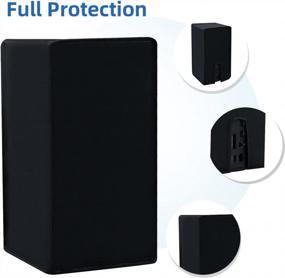 img 2 attached to Protect Your Xbox Series X Console With Mcbazel'S Black Dust Cover - Anti-Scratch & Waterproof Sleeve