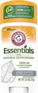 hammer essentials natural deodorant unscented personal care logo