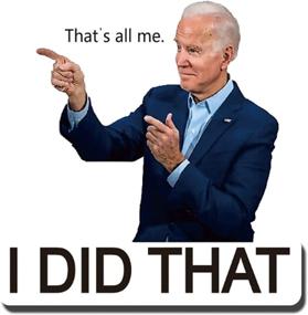 img 3 attached to 🔥 I Did That Biden Stickers - Funny Decals (100PCS) | Get Your I Did That-Biden Sticker Now!