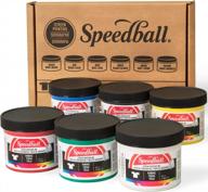🎨 starter set of speedball fabric screen printing ink logo
