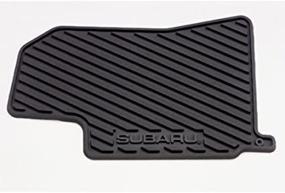 img 2 attached to 🌧️ Enhance and Protect Your Subaru with Genuine J5010SS400 All Weather Floor Mats