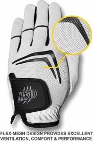 img 2 attached to Claw Golf Glove For Men - дышащая, долговечная перчатка для гольфа от CaddyDaddy