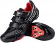 bucklos unisex cycling shoes for peloton, shimano spd, and look delta - indoor/outdoor road bike & spin shoes for men and women with cleats included logo