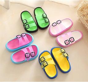 img 1 attached to 👶 Toddlers Non Slip Lightweight Sandals - Boys' Shoes and Slippers