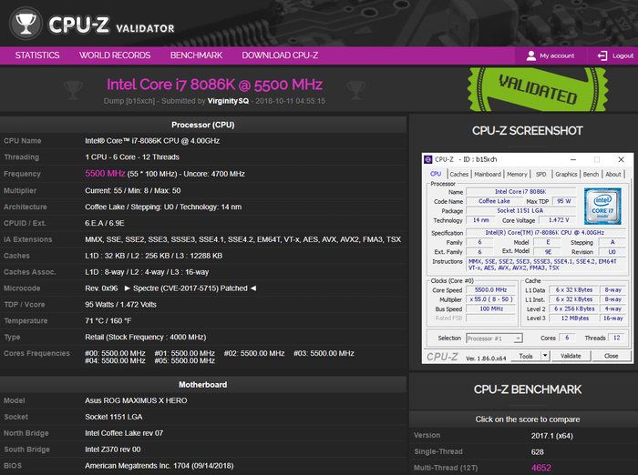 img 1 attached to 💻 Intel Core i7-8700 Desktop Processor: 6 Core, Up to 4.6 GHz, LGA 1151 300 Series, 65W Power Consumption review by Mateusz Weber ᠌