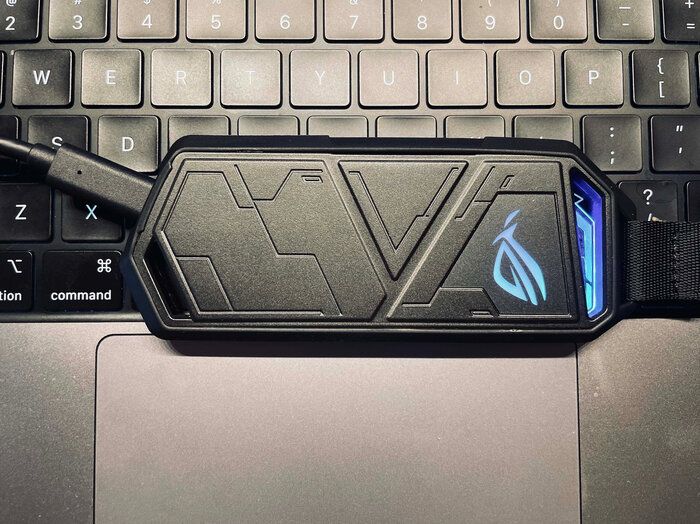 img 1 attached to 📦 Asus ROG STRIX Arion: Aluminum Alloy M.2 NVMe SSD External Portable Enclosure - USB 3.2 Gen 2 Type-C (10 Gbps) Adapter review by Wiktor ygado ᠌