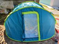 img 1 attached to Trekking tent for four people Bestway Coolmount 4 Pop-Up 68087, turquoise review by Gabi Luyska