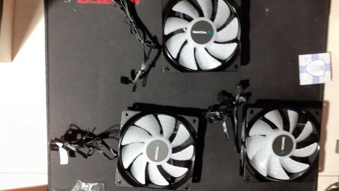 img 2 attached to Enhance Cooling Performance with DEEPCOOL RF120 3in1 RGB LED PWM Fans & ASUS Aura Sync Compatibility review by Dimitar Bezhanov ᠌