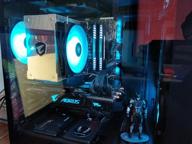img 2 attached to Enhance Cooling Performance with DEEPCOOL RF120 3in1 RGB LED PWM Fans & ASUS Aura Sync Compatibility review by Dimitar Kostakev ᠌
